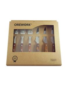 Set cuchillo / tenedor chuletero - OREWORK - 6 uds.