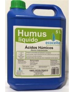 Humus Líquido - Ecocelta 5.0 Litros