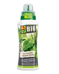 UD COMPO BIO FERTILIZANTE PLANTAS VERDES, 500 ml.