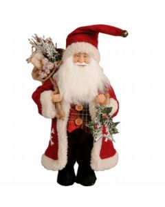 Country Santa Claus Papa Noel 1 - 30cm