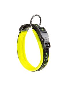 FERPLAST COLLAR SPORT DOG C-Amarillo-A: 35/45cm - B: 25mm - C25/45