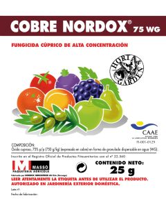 Fungicida Cobre Nordox 75 WG - Massó - 25g