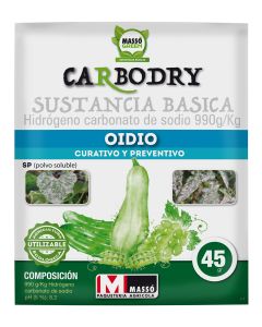 Fungicida Ecológico Massogreen CARBODRY - Massó - 45 gr