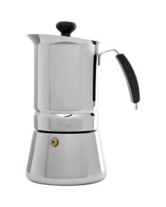 Cafetera inox  Arges 4 tazas -Oroley-