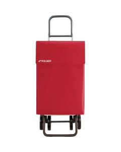 CARRO COMPRA NYLON 4 R ROJO ROLSER