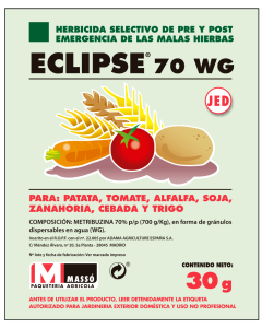 Herbicida Selectivo ECLIPSE 70 WG - Massó - 30 g