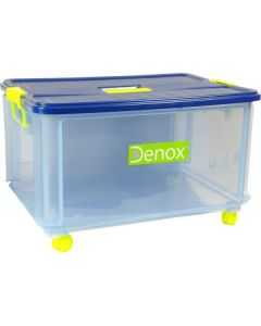 Caja plástico con ruedas -DENOX