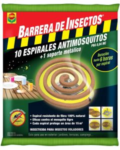 BARRERA DE INSECTOS ESPIRAL ANTIMOSQUITOS - COMPO