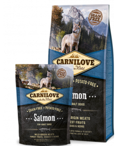 CARNILOVE PIENSO PARA PERROS GRANULADO-1,5 Kg-Salmon for adult dogs