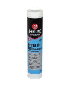 Grasa blanca litio WD 40 3-EN-UNO cartucho 400g