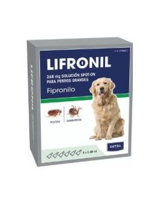 Lifronil Perros +20 a 40Kg (6 pipetas) - Zotal