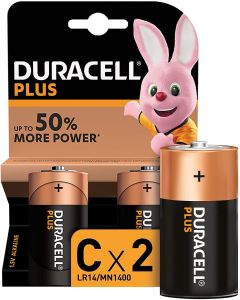 PILA DURACELL ALCAL LR 14 Blister 2 P