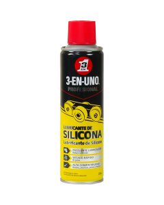 Lubricante silicona WD 40 3-EN-UNO spray 250 ml