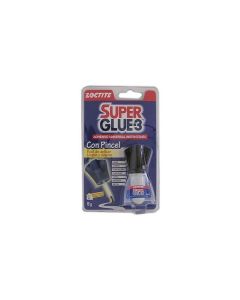 LOCTITE SUPER GLUE 5 gr + PINCEL 367150