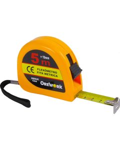 Flexómetro OREWORK 3 m con freno