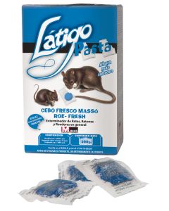 Raticida Cebo Fresco Látigo Pasta - Massó - 200g