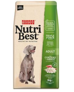 NUTRIBEST ADULT LAMB&RICE 15KG 