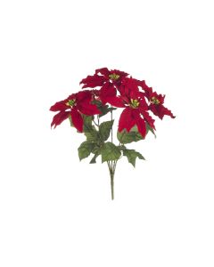 Flor de Pascua Mata Poinsettia Navidad 56cm