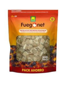 FUEGO NET PACK 192/200 PASTILLAS ECOLOGICAS MASSO