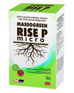 Fertilizante Microbiano Massogreen RISE P MICRO - Massó - 500 g