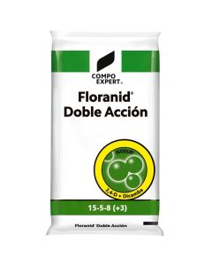 Floranid® Doble Acción 15-5-8 (+3+TE) IBDU + herbicida - Compo Expert - 25 kg