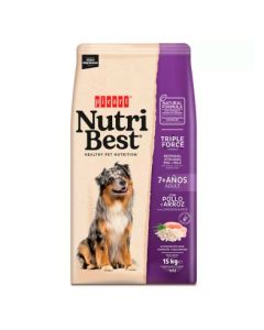 NUTRIBEST ADULT 7+ SENIOR 15KG 