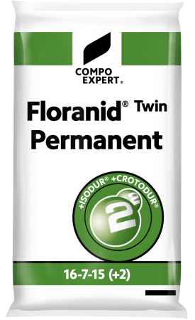 Floranid® Twin Permanent 16-7-15(+2) - Compo Expert - 25 kg
