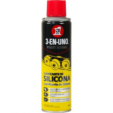Lubricante silicona WD 40 3-EN-UNO spray 250 ml