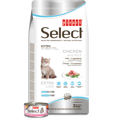 Select Cat Kitten - Picart - 2Kg 