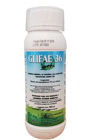Herbicida Total Glifae 36 Green - Faesal - 500 ml