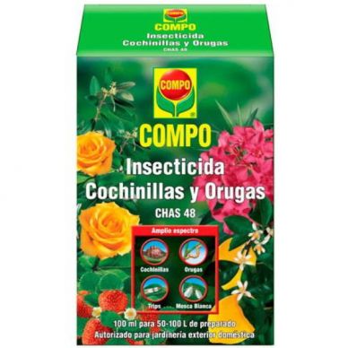 Insectida Cochinillas y Orugas Chas 48 - Compo - 100ml 