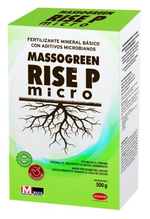 Fertilizante Microbiano Massogreen RISE P MICRO - Massó - 500 g