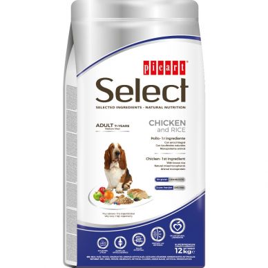 Select Adult 7+ Years Senior Chicken & Rice - Picart 
