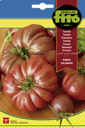 Semillas de Tomate Purple Calabash, 100 semillas
